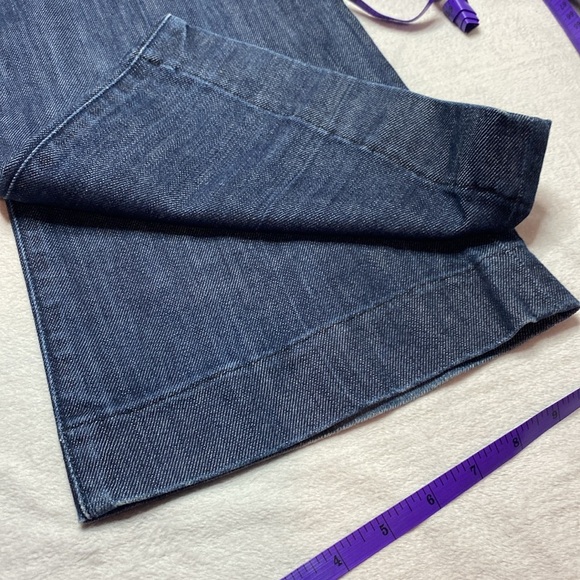 7 for all mankind dark wash dojo blue jeans size 30 - Picture 11 of 13